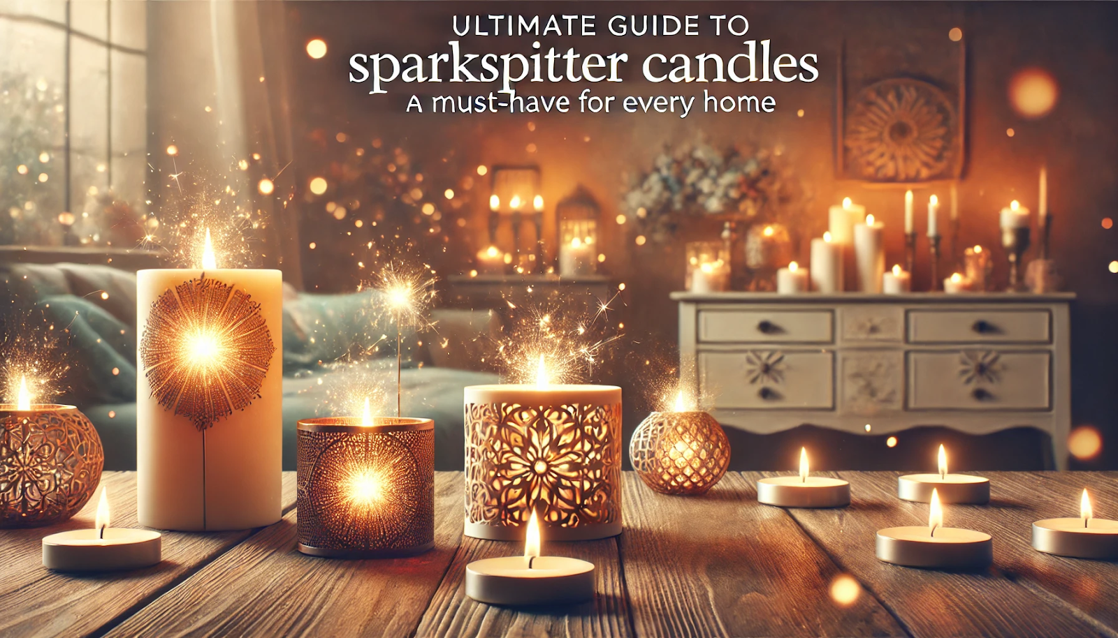sparkspitter candle