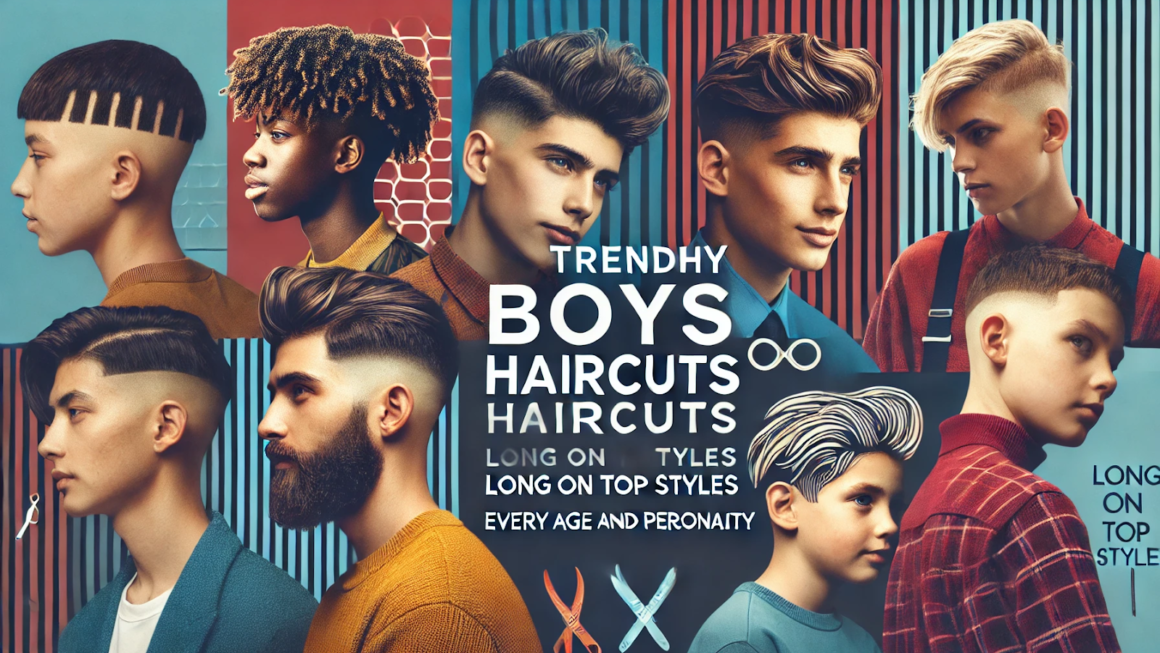 boys haircuts long on top