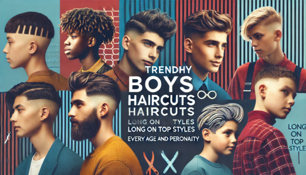 Trendy Boys Haircuts Long on Top Styles for Everyone